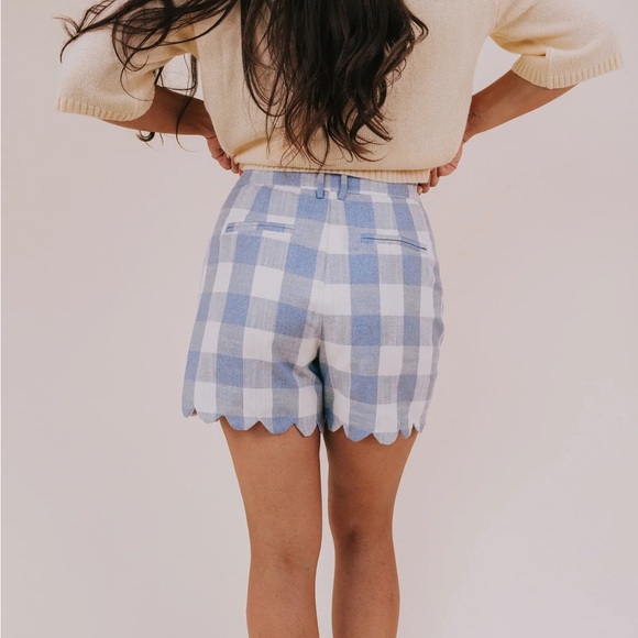 NWT One Loved Babe Periwinkle Bluebell Lane Shorts - Picture 3 of 5